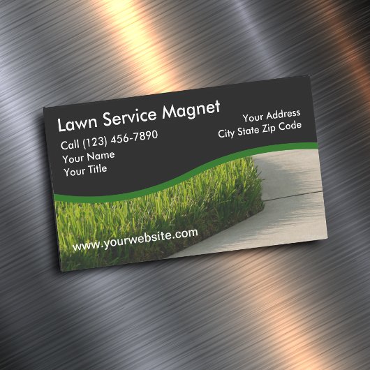 Lawn Service Business Magnete