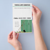 Lawn Service Landscaping Business Flyer (Handgriff)