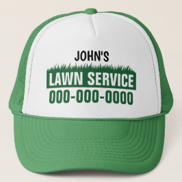 Lawn Service Trucker Hat Truckerkappe