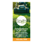 Lawn Services - Mowing, Edging Landscaping-Logo Werbekarte (Vorne)