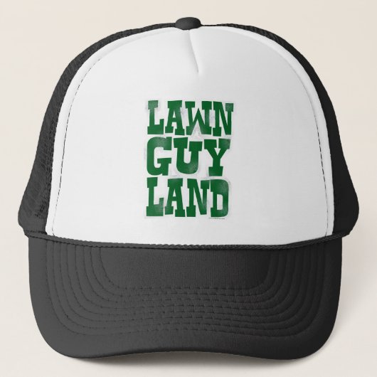 Lawn Typ Land Funny Slogan Truckerkappe (Vorderseite)