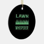 Lawn Whisperer Keramik Ornament (Rechts)
