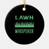 Lawn Whisperer Keramik Ornament (Vorne)
