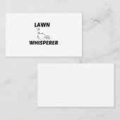 LAWN WHISPERER TELEFONNUMMERKARTE (Vorne/Hinten)