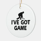 LAWNBOWL.png Keramik Ornament (Links)