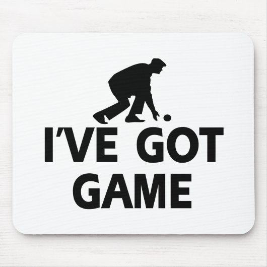 LAWNBOWL.png Mousepad (Vorne)