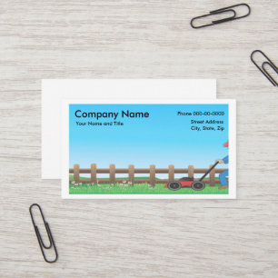 Lawncare BusinessCard Visitenkarte