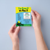 Lawncare Landscaping Grass Cutting Flyer (Gruppe)