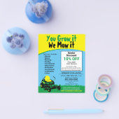 Lawncare Landscaping Grass Cutting Flyer (Einzeln)