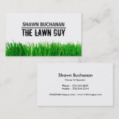 Lawncare Visitenkarte (Vorne/Hinten)