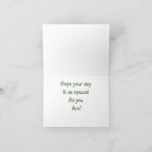 Lawnmower Man Birthday Karte (Innenseite)