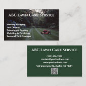 Lawnpro Premium Service Visitenkarte (Vorne/Hinten)
