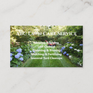 Lawnpro Premium Service Visitenkarte
