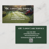 Lawnpro Premium Service Visitenkarte (Vorne/Hinten)