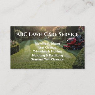 Lawnpro Premium Service Visitenkarte
