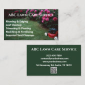 Lawnpro Premium-Service Visitenkarte (Vorne/Hinten)
