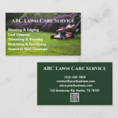 Lawnpro Premium-Service Visitenkarte (Vorne/Hinten)