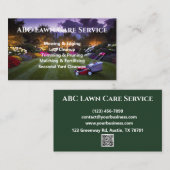 Lawnpro Premium Service Visitenkarte (Vorne/Hinten)