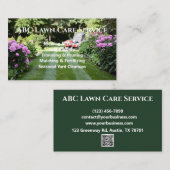Lawnpro Premium Service Visitenkarte (Vorne/Hinten)