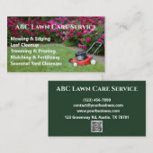 Lawnpro Premium-Service Visitenkarte (Vorne/Hinten)