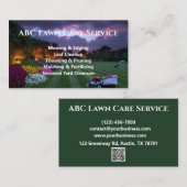 Lawnpro Premium Service Visitenkarte (Vorne/Hinten)