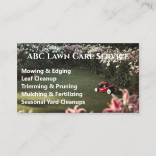 Lawnpro Premium Service Visitenkarte