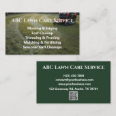 Lawnpro Premium Service Visitenkarte (Vorne/Hinten)