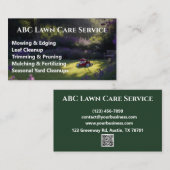 Lawnpro Premium Service Visitenkarte (Vorne/Hinten)