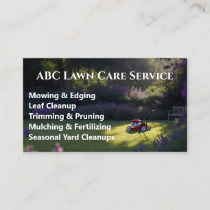 Lawnpro Premium Service Visitenkarte