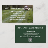 Lawnpro Premium Service Visitenkarte (Vorne/Hinten)