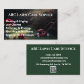 Lawnpro Premium-Service Visitenkarte (Vorne/Hinten)