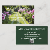 Lawnpro Premium-Service Visitenkarte (Vorne/Hinten)