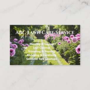 Lawnpro Premium-Service Visitenkarte