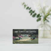 Lawnpro Premium Service Visitenkarte (Stehend Vorderseite)