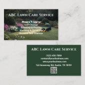 Lawnpro Premium Service Visitenkarte (Vorne/Hinten)