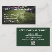 Lawnpro Premium Service Visitenkarte (Vorne/Hinten)