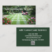 Lawnpro Premium-Service Visitenkarte (Vorne/Hinten)