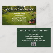 Lawnpro Premium Service Visitenkarte (Vorne/Hinten)