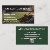 Lawnpro Premium Service Visitenkarte (Vorne/Hinten)