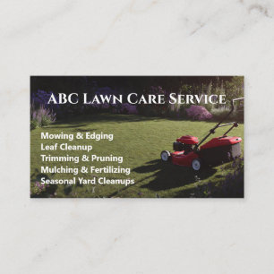 Lawnpro Premium Service Visitenkarte