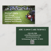 Lawnpro Premium-Service Visitenkarte (Vorne/Hinten)