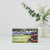 Lawnpro Premium Service Visitenkarte (Stehend Vorderseite)