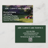 Lawnpro Premium Service Visitenkarte (Vorne/Hinten)