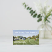 Lawnpro Premium Service Visitenkarte (Stehend Vorderseite)