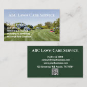 Lawnpro Premium Service Visitenkarte (Vorne/Hinten)