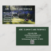 Lawnpro Premium-Service Visitenkarte (Vorne/Hinten)