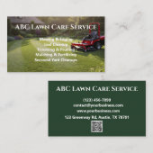 Lawnpro Premium Service Visitenkarte (Vorne/Hinten)