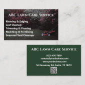 Lawnpro Premium-Service Visitenkarte (Vorne/Hinten)