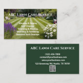 Lawnpro Premium Service Visitenkarte (Vorne/Hinten)