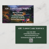 Lawnpro Premium-Service Visitenkarte (Vorne/Hinten)